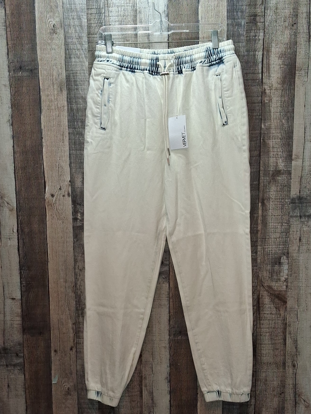 Women's VERVET Pull On Acid Washed Jogger Jeans NWT Size 29